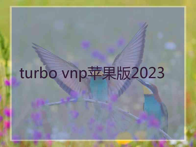 turbo vnp苹果版2023